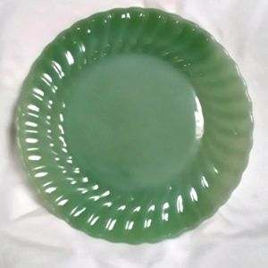 Fire King Jadeite Dinner Plate Shell Pattern